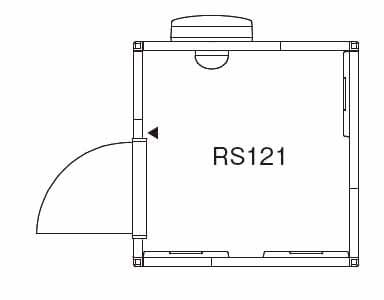 ヤマハ中古防音室1.2畳AMDB12H 設置バリエーション