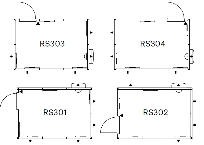 設置バリエーション